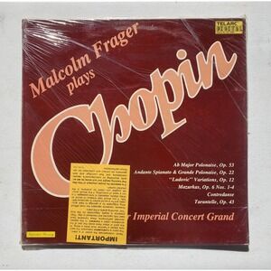 Malcolm Frager Plays CHOPIN◇LP Vinyl Record ◇ Telarc Digital ◇ DG-10040 ◇ SEALED